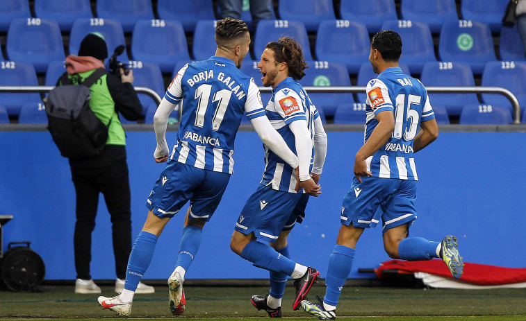 Rubén de la Barrera y su ‘match-ball’ salvado ante  el Pontevedra