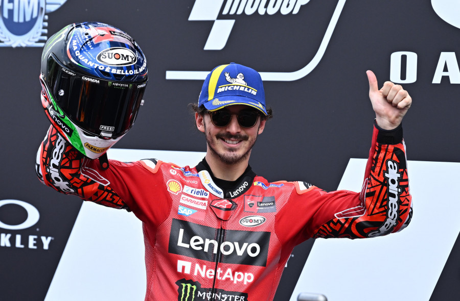 Bagnaia gana el esprint; Canet y Öncü, los más rápidos de sus categorías