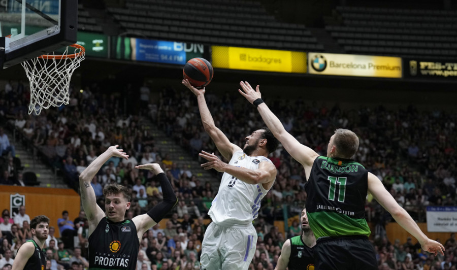 El Real Madrid, primer finalista de la Liga Endesa tras eliminar al Joventut