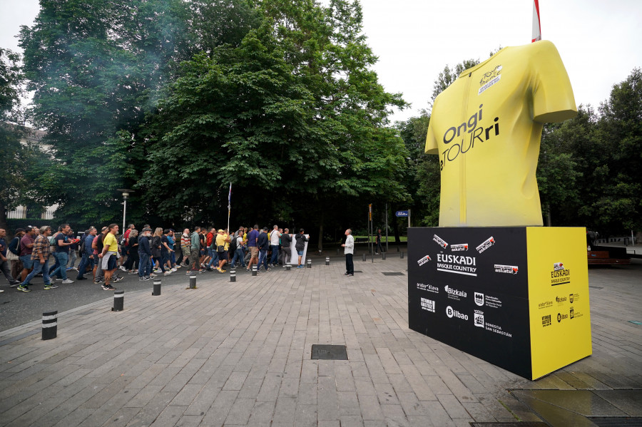 El Tour, con Prudhomme a la cabeza, desembarca en Bilbao para la Gran Départ