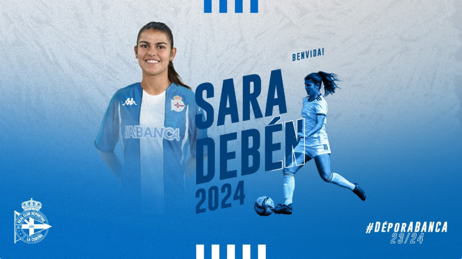 Sara Debén, tercer fichaje del Depor Abanca