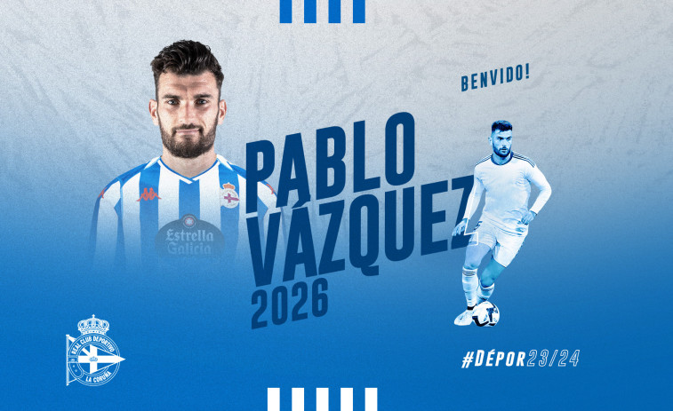 Pablo Vázquez ya es el cuarto fichaje deportivista para la 23-24