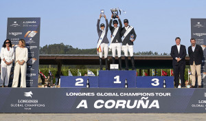 Bertram Allen reina con Pacino Amiro en el Gran Premio Longines Global Champions Tour de Casas Novas