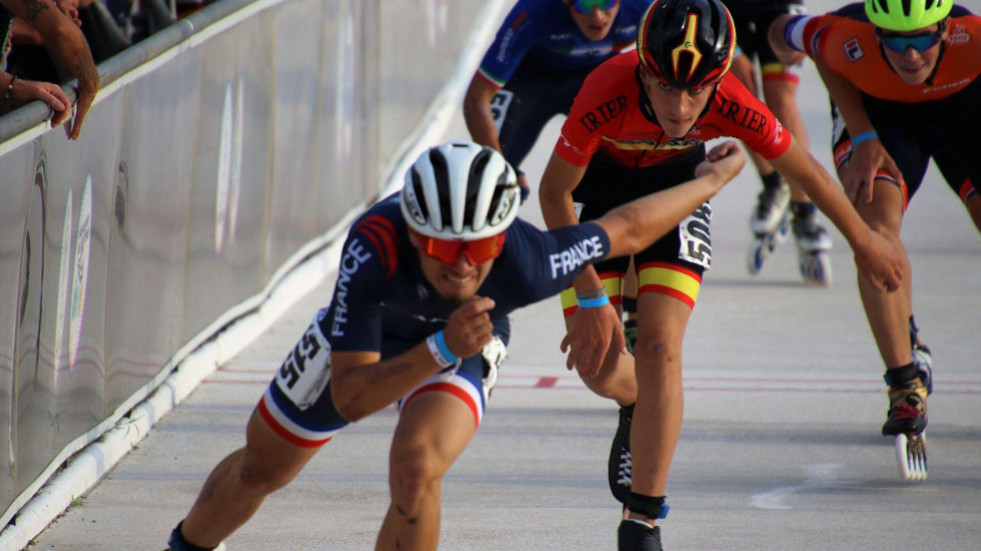 Raúl Couto, plata juvenil en los 5.000 metros puntos del Europeo de patinaje de velocidad