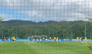 El Depor ya trabaja en Abegondo