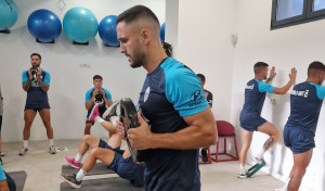 El ex del Depor Florin Andone entrena con el Atlético Baleares