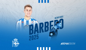 Iván Barbero es el sexto fichaje del Deportivo 23-24