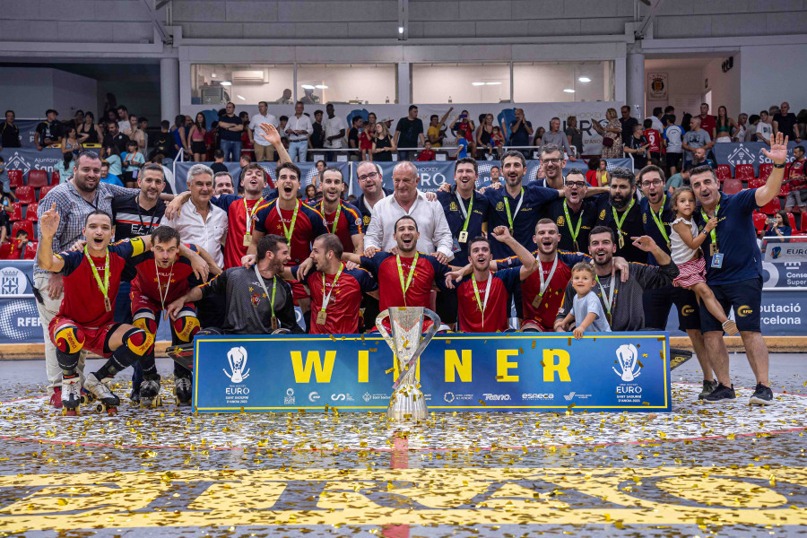 La España de Carballeira, campeona de Europa por tercera vez consecutiva (4-2)