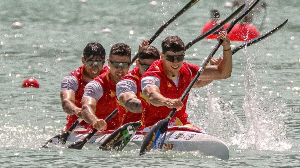 Iván Fernández, a la final del K4-500