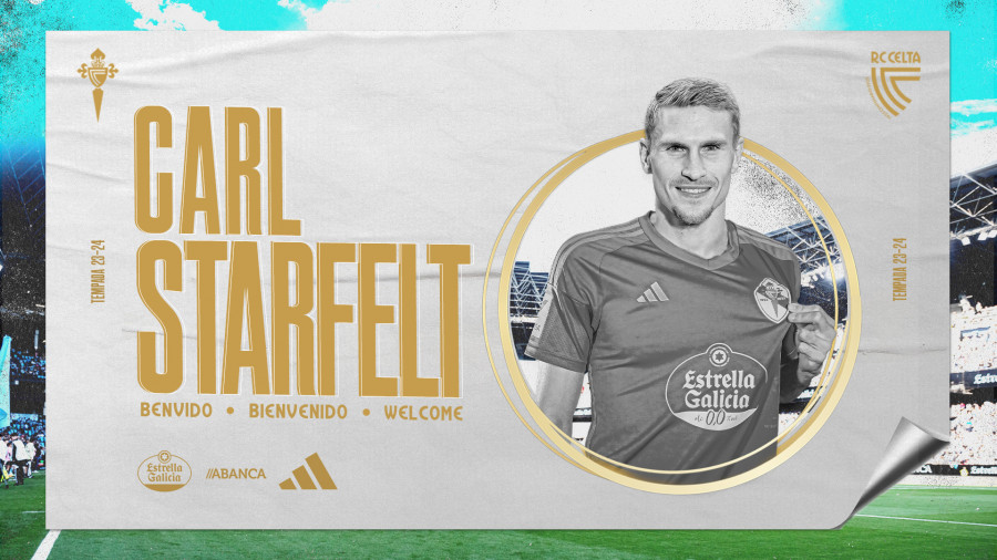 Carl Starfelt refuerza la zaga del Celta