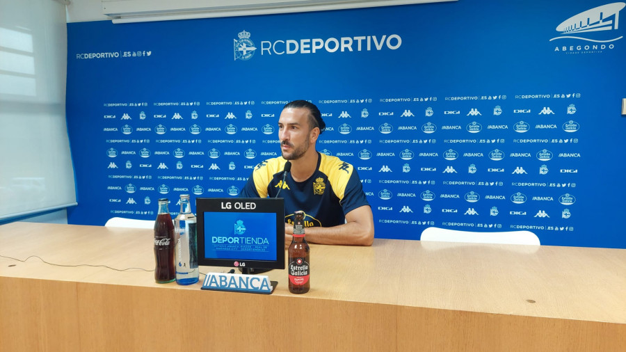 Pablo Martínez: "El Depor es diferente, un año aquí son siete en otro club"