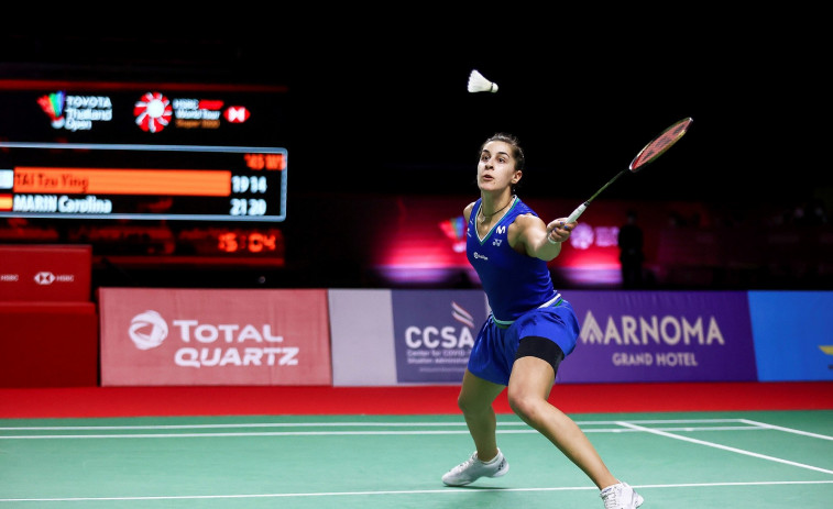 Carolina Marín debuta en el Mundial con su triunfo cómodo ante Iris Wang