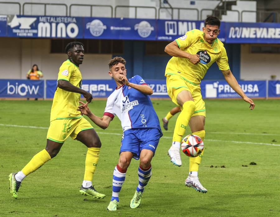 Un punto y pudieron ser tres del Fabril en su estreno ante el Avilés