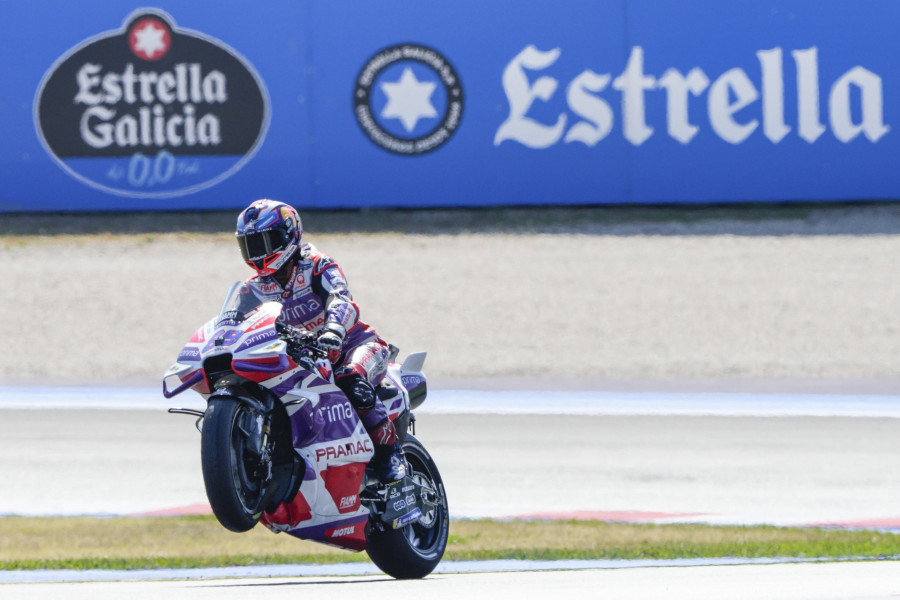 Récord y primera "pole position" del año para Jorge Martín