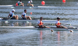 Aleix García y Rodrigo Conde, quintos en la final de doble scull en Mundiales de Belgrado