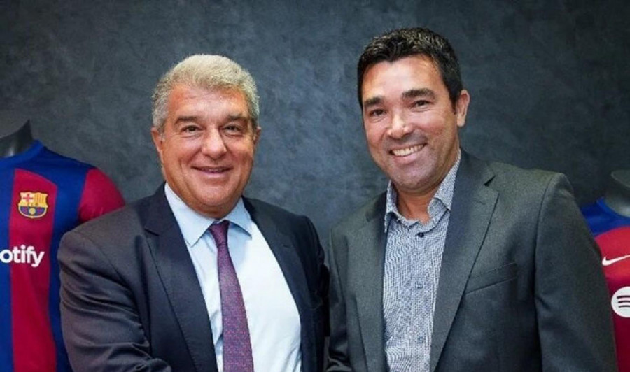 Deco: “Xavi nos da tranquilidad y se ha ganado la continuidad”