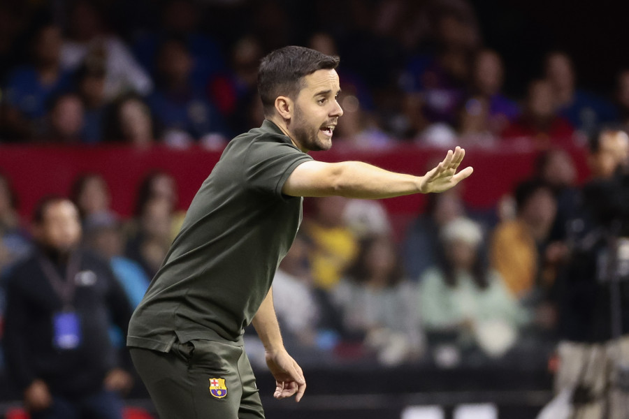 Jonatan Giráldez, técnico del Barça Femenino, Medalla de Plata de la Federación Gallega