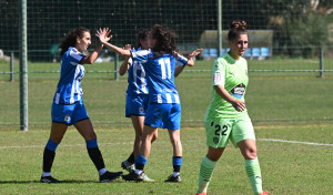 El filial blanquiazul domina de principio a fin al Lugo