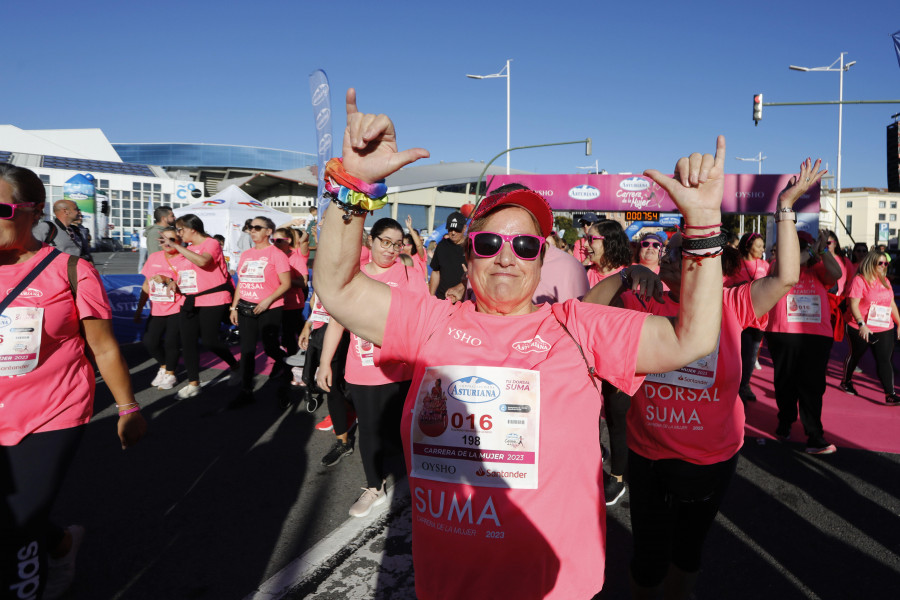 La Carrera de la Mujer aumenta su participación en 2023 y recauda 190.000 euros