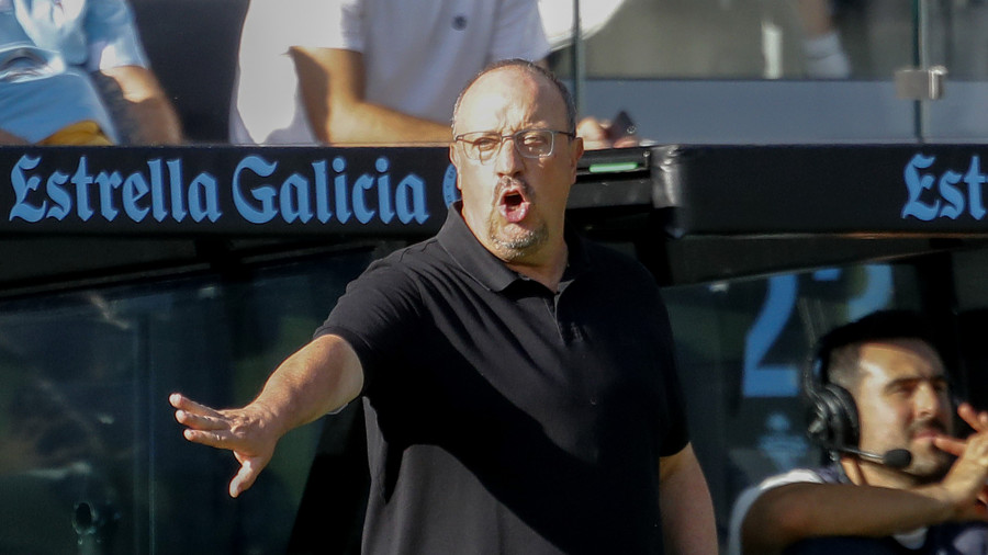 Benítez firma el peor inicio del Celta en Balaídos