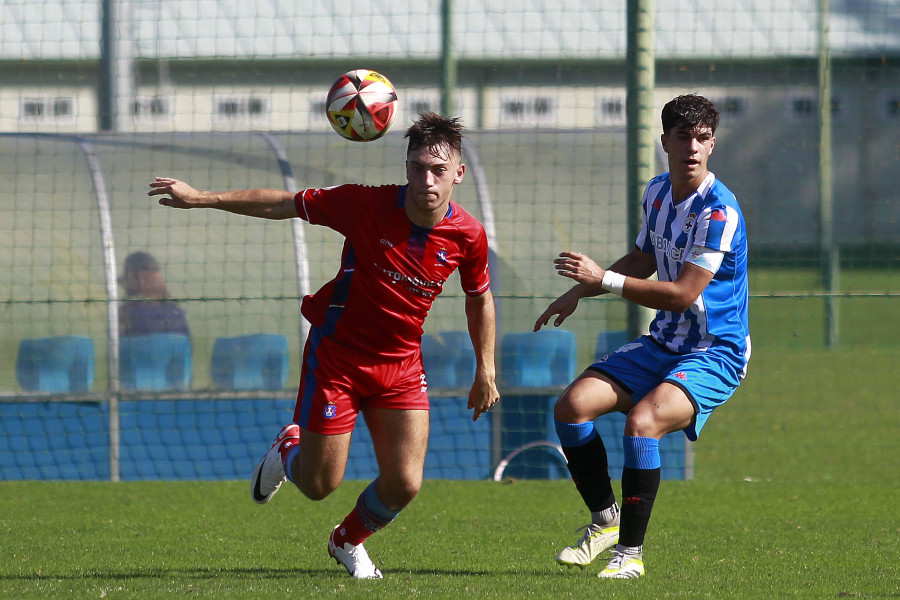 Goleada del juvenil del Depor al Revilla