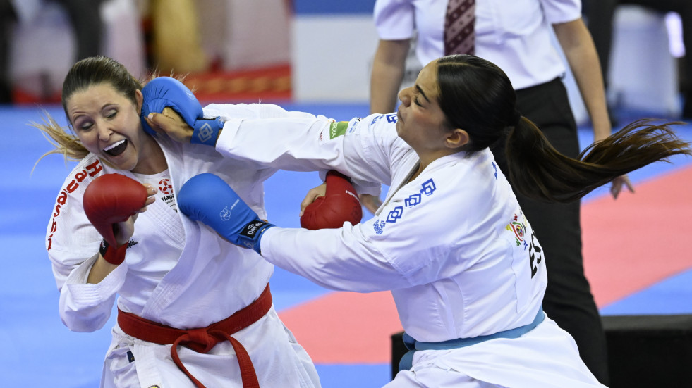 María Torres cae en la final de kumite +68 k