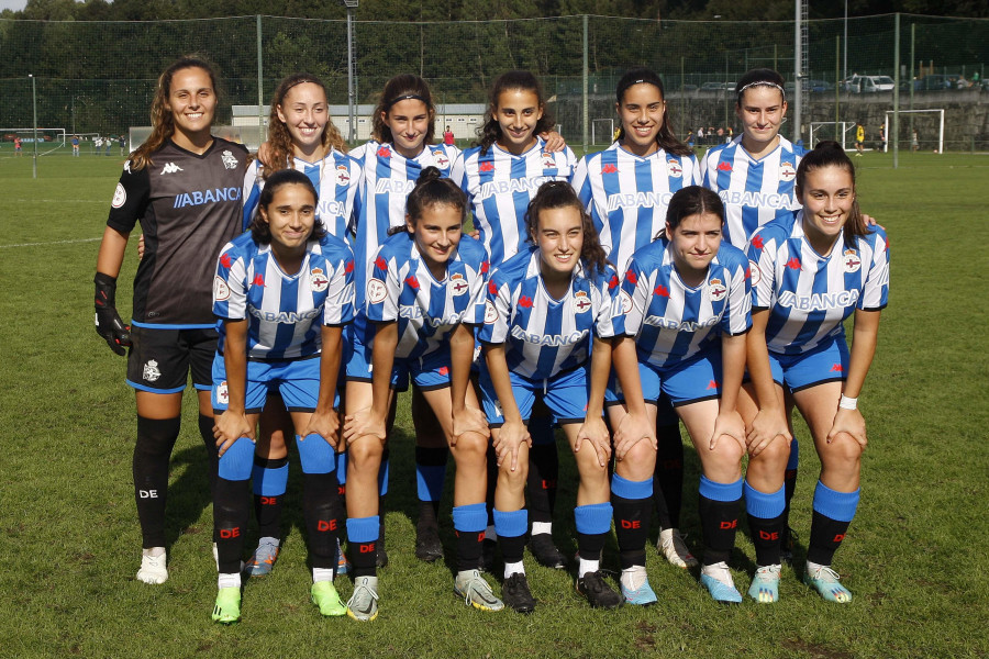 El Depor B gana dos veces frente al Sporting B (4-2)