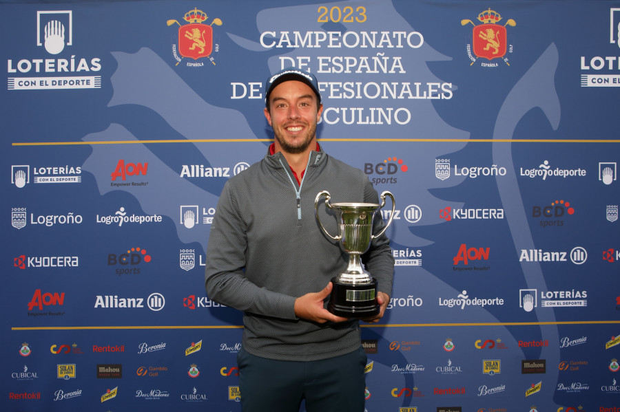 Víctor Pastor se proclama campeón de España de golf en Logroño