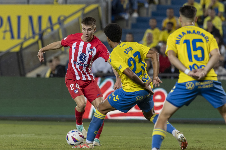 Viernes negro para el Atlético de Madrid en Las Palmas (2-1)