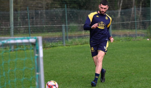 Pablo Vázquez vuelve a entrenar con el Depor