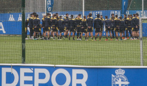 El Depor pone en marcha la semana con pocos efectivos