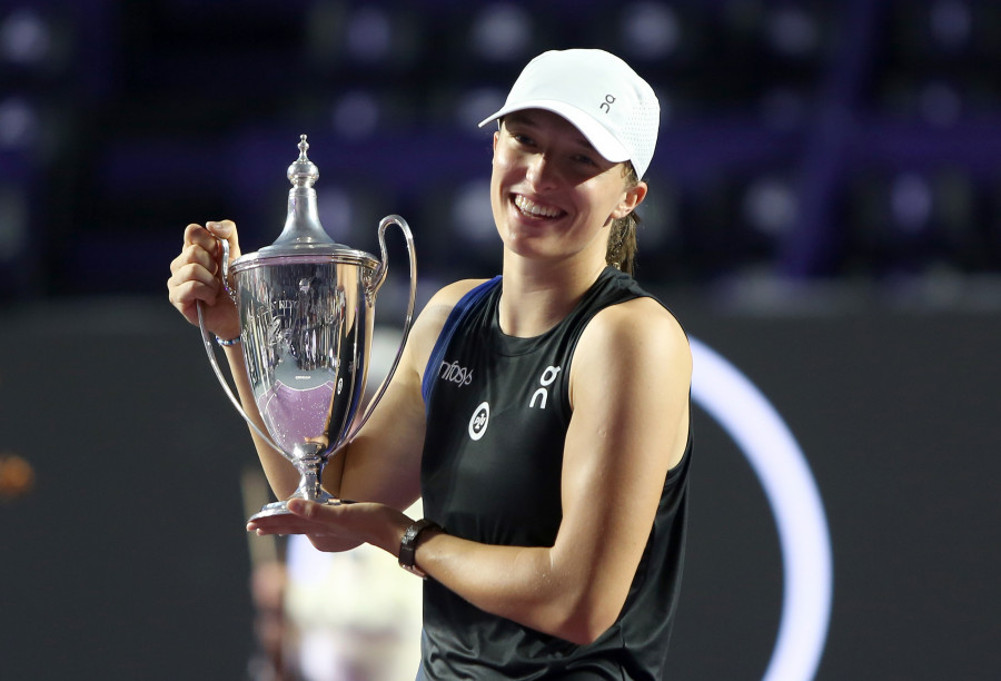 Swiatek, elegida mejor jugadora de la WTA por segundo año consecutivo