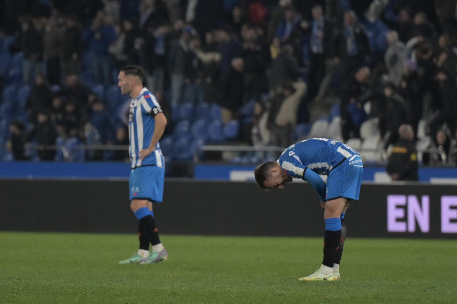 El gol en el Depor, de todos y de nadie