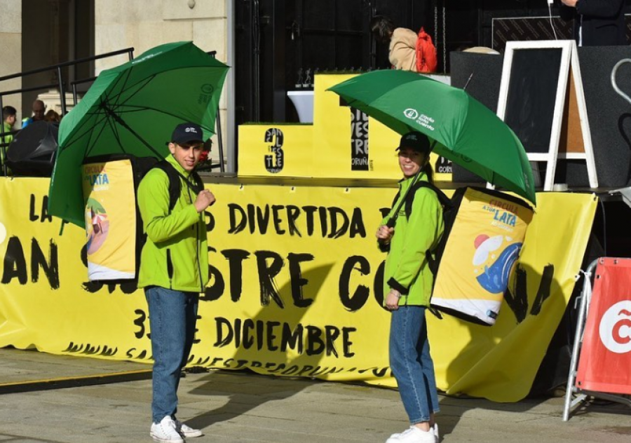 San Silvestre Coruña y Cada Lata Cuenta fomentarán el reciclaje durante la carrera