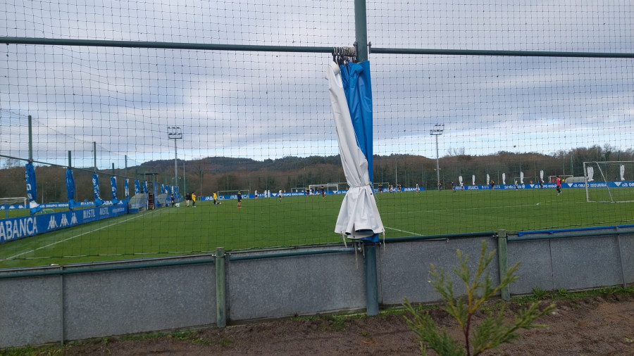 Davo se une a la lista de ausentes en el entrenamiento del Depor