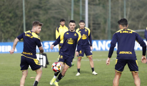 Último entrenamiento sin sorpresas y con Iano Simao, a la espera de la convocatoria