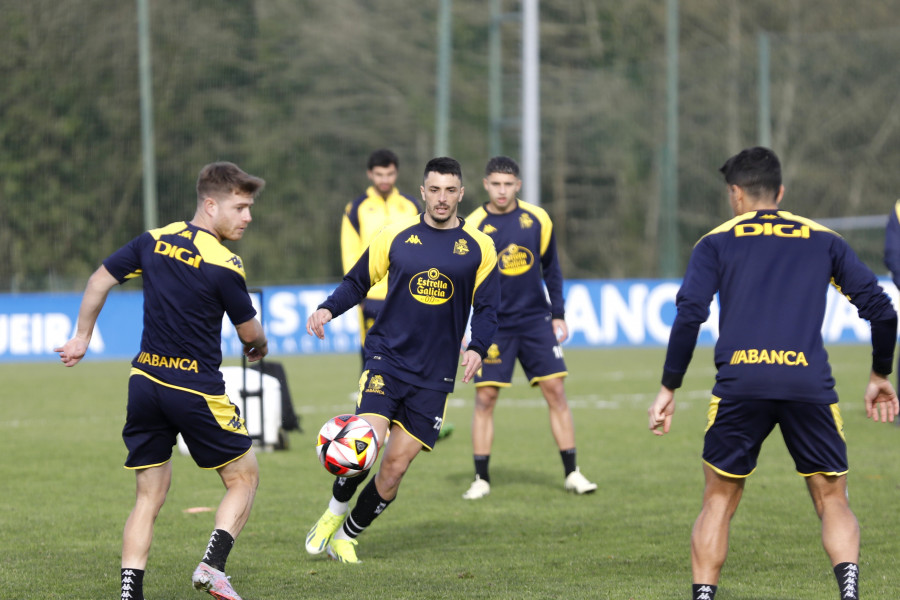 Último entrenamiento sin sorpresas y con Iano Simao, a la espera de la convocatoria