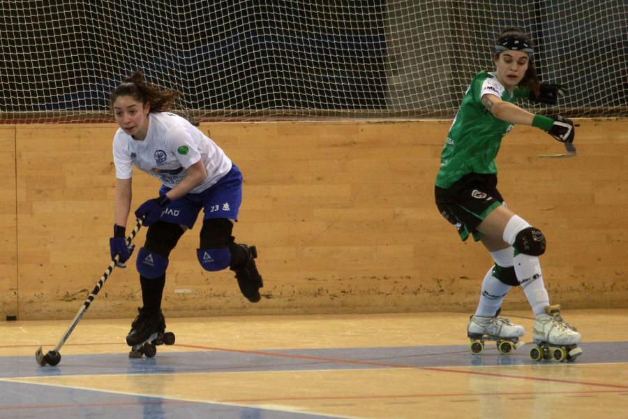 Fernanda Muñoz le regala el liderato al HC Coruña Feminino (0-2)