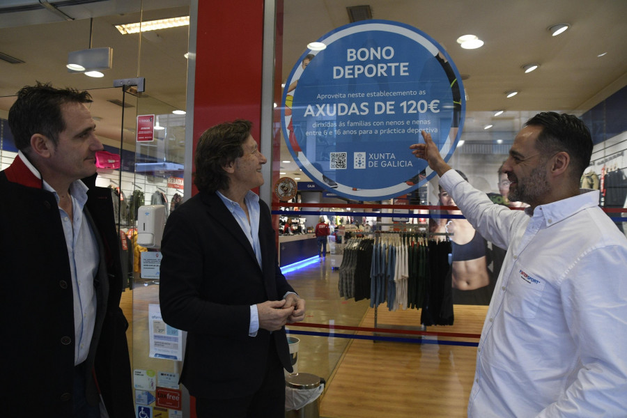 El bono deportivo gallego supera las 111.000 descargas en menos de un mes