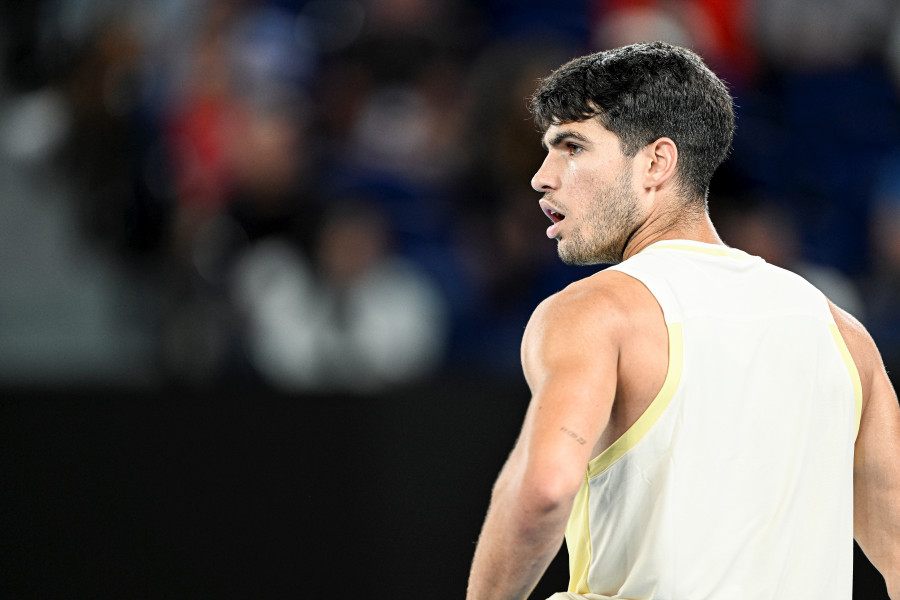 Alcaraz se entrena en tierra batida con vistas a la próxima edición del Argentina Open