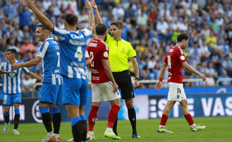 La resistencia del Depor, el mejor con diferencia en inferioridad numérica