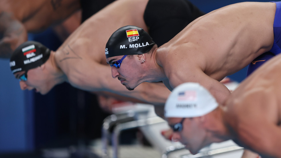 España, octava en la final de 4x100 libre