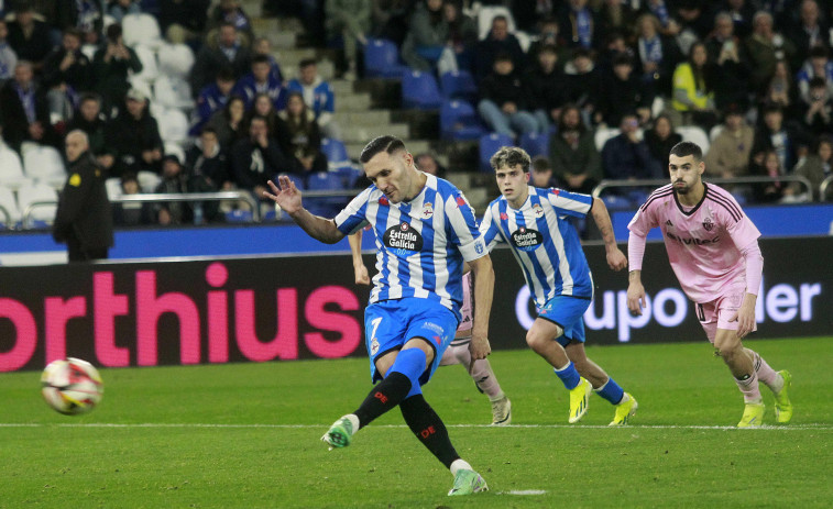 Lucas acecha el ‘top 20’ de goleadores del Deportivo