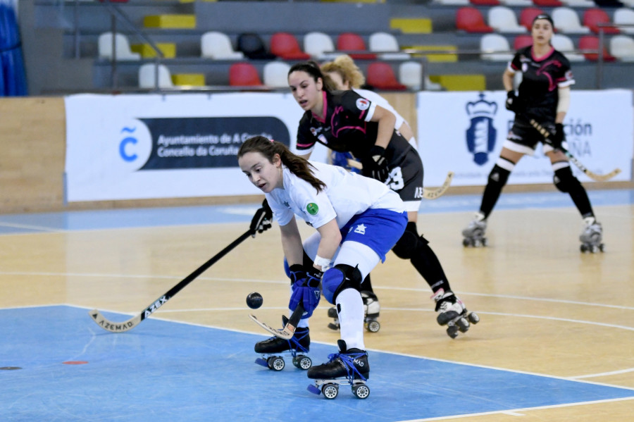 El HC Coruña se hace fuerte en Riazor con una goleada ante el Bembibre (4-0)