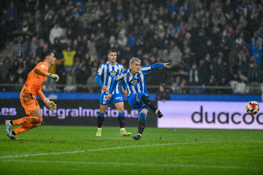 El Depor nunca había enlazado cinco partidos de liga con cuatro goles o más