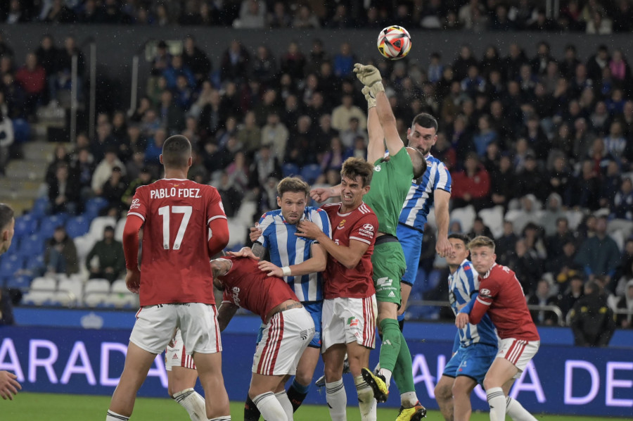 Depor y Nàstic, los reyes del balón parado