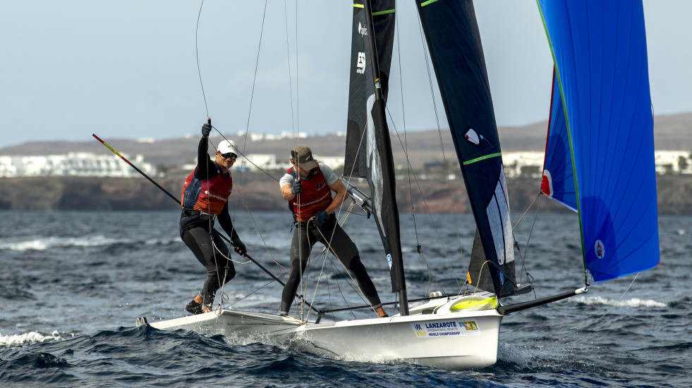 Medalla de bronce para Diego Botín y Florian Trittel en el Campeonato del Mundo de Vela