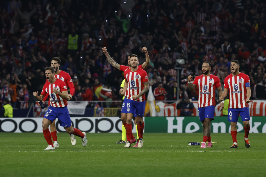 El Atlético de Madrid avanza a cuartos de la Champions tras eliminar al Inter (2-1)