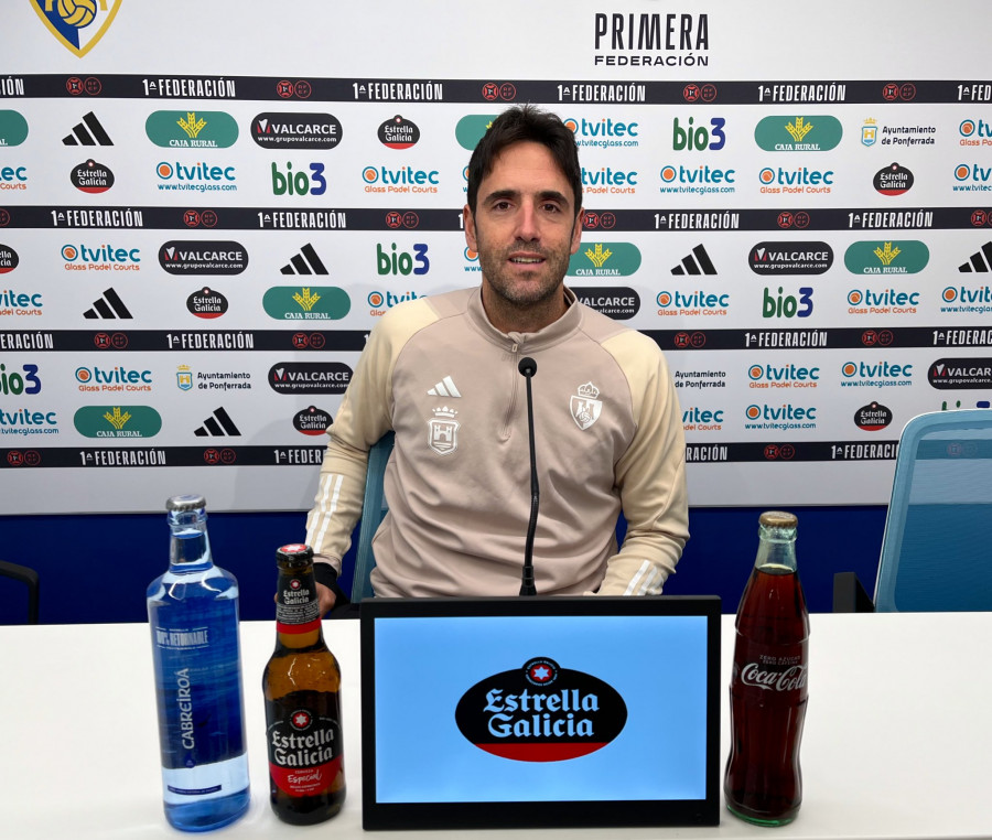 La Ponferradina cambia de técnico de cara a las diez últimas jornadas de liga