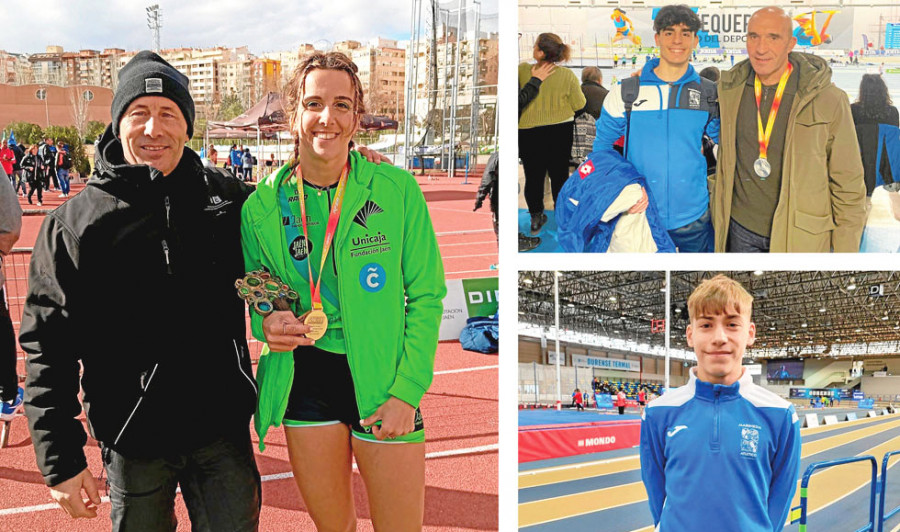 Resumen de los éxitos coruñeses en atletismo